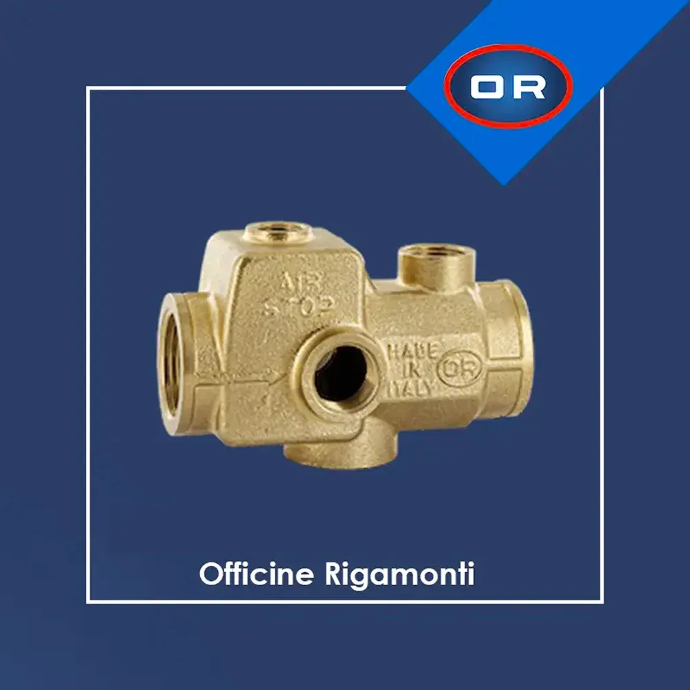Separatore D'Aria Ottone Con 5 Attacchi 1"