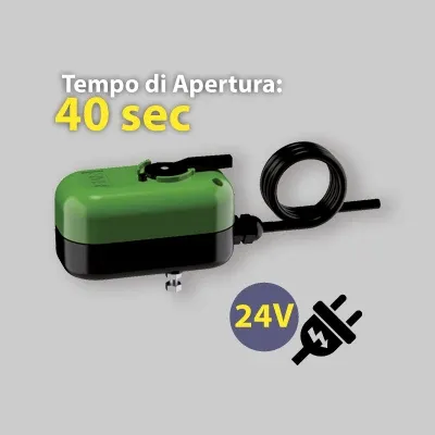 Servocomando Elettrico 24V Con Sblocco Manuale Far -