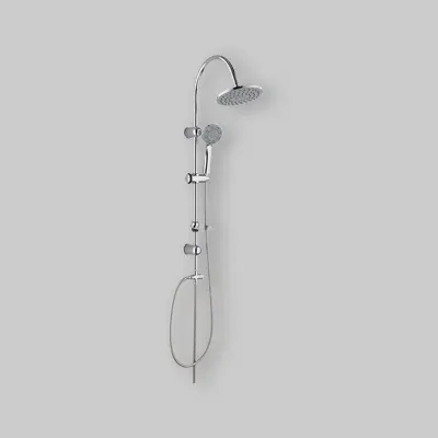 Set Colonna Doccia "Smart Tonda" Multifunzione Con Deviatore 1/2"