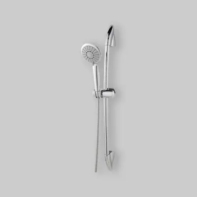 Set Saliscendi Doccia Curvo Cromo 3 Getti