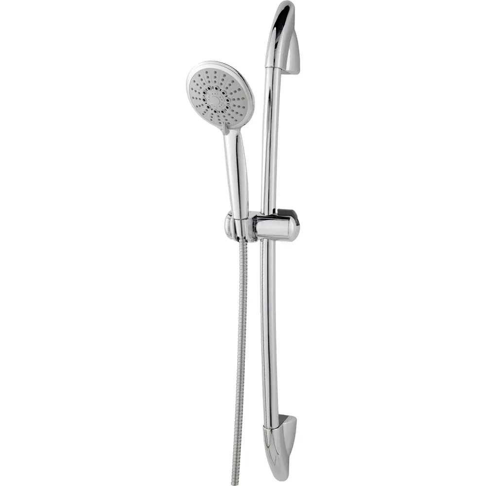 Set Saliscendi Doccia Curvo Cromo 3 Getti