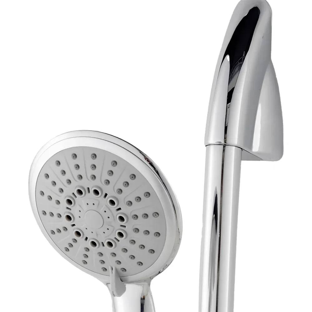 Set Saliscendi Doccia Curvo Cromo 3 Getti