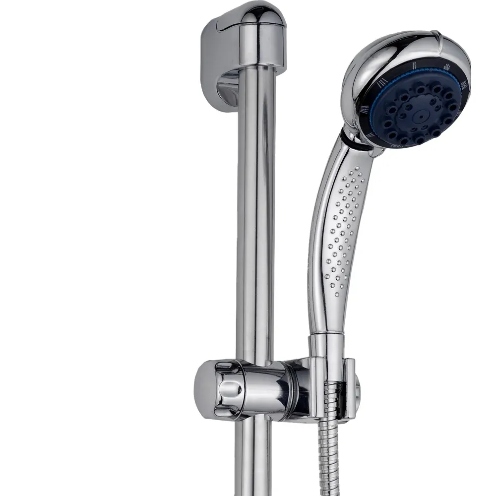Set Saliscendi Doccia "Ginevra" Cromo 8 Getti