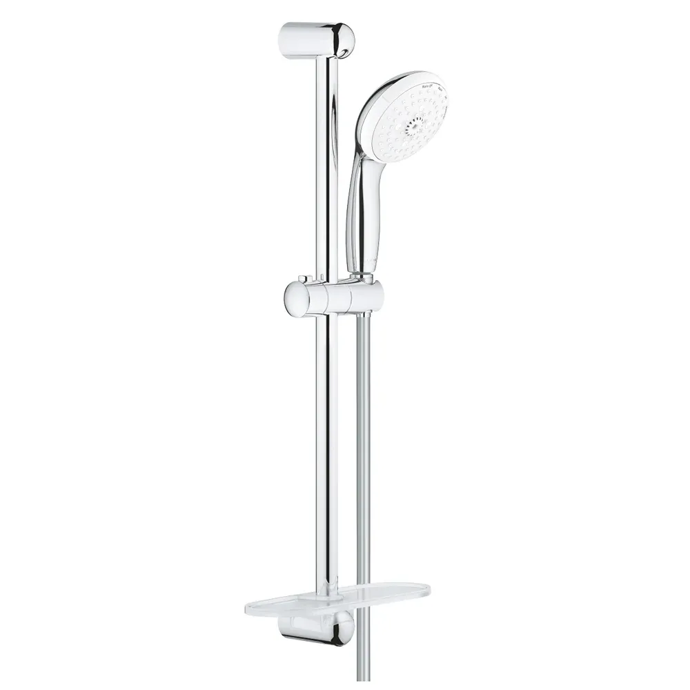Set Saliscendi Doccia Tempesta Con Portasapone 4 Getti