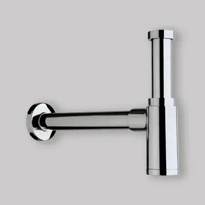 Sifone D'Arredo Per Lavabo "Maomao" Tondo Tea Ø 32 X 1"1/4