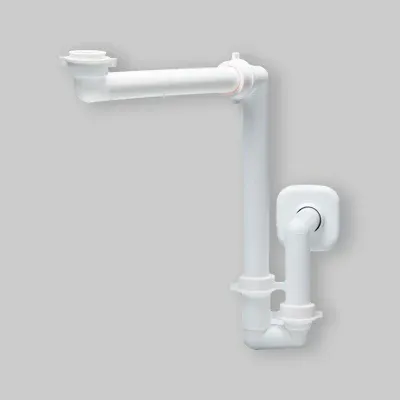 Sifone Salvaspazio Per Lavabo Consolle Salvaspazio 1"1/4 X 32÷40