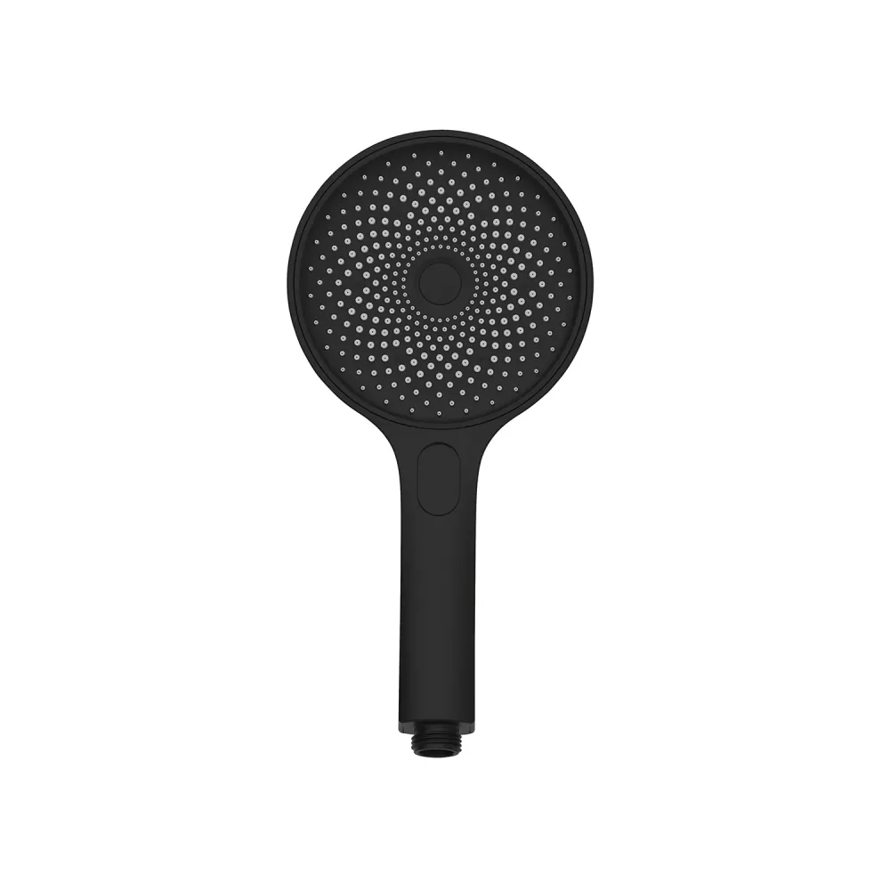 Soffione Doccia Softwater Nero Opaco D. 13cm