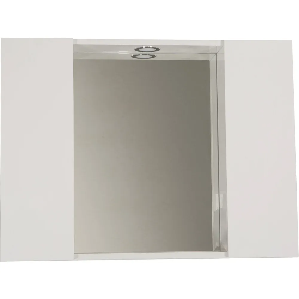 Specchiera Da Bagno Nilo 2 Ante L.81 X H.60 X P.16 Cm