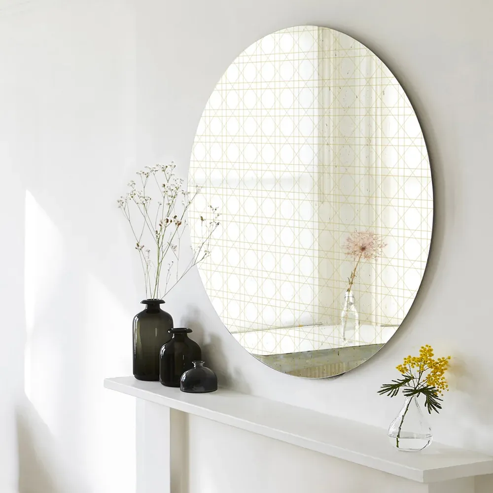 Specchio Da Bagno Tondo Ø 70 Cm