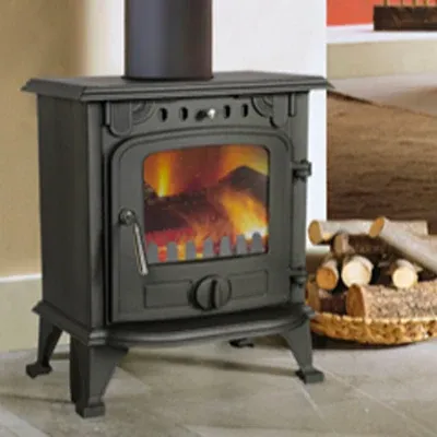 Stufa Legna Ghisa "Flame" Ideal Star 438X324X609 Mm