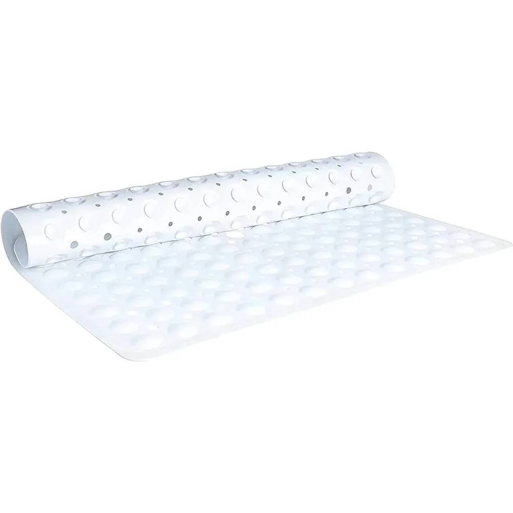 Tappeto Doccia Antiscivolo Rettangolare Trasparente 80X60 Cm