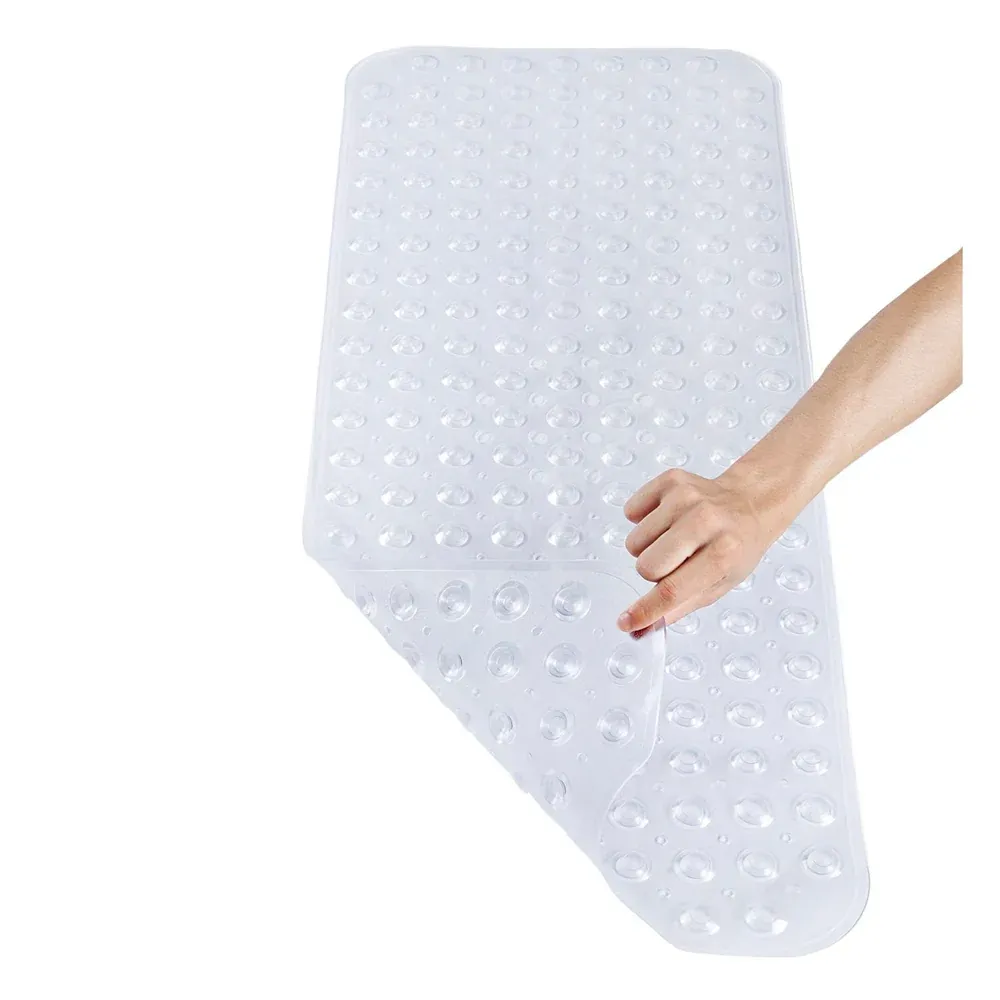 Tappeto Doccia Antiscivolo Rettangolare Trasparente 80X60 Cm