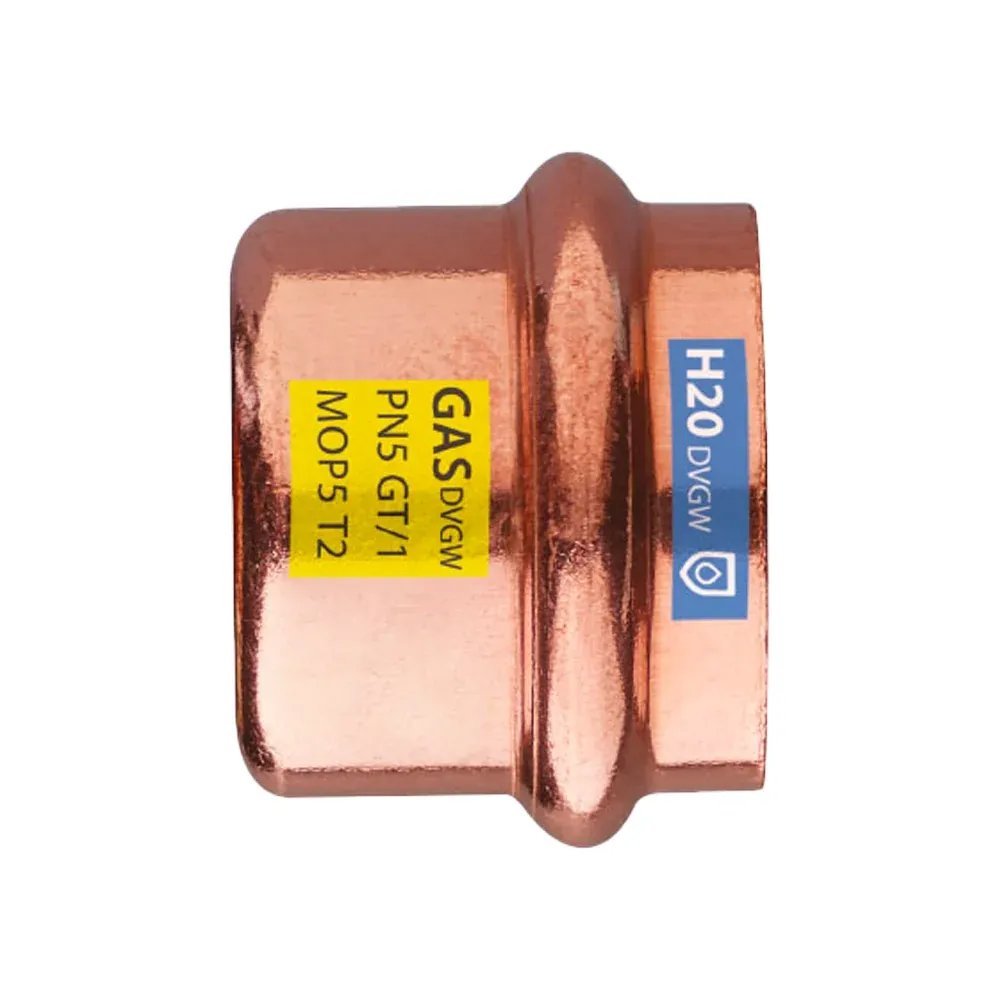 Tappo Femmina Rame Pressare 35 Mm