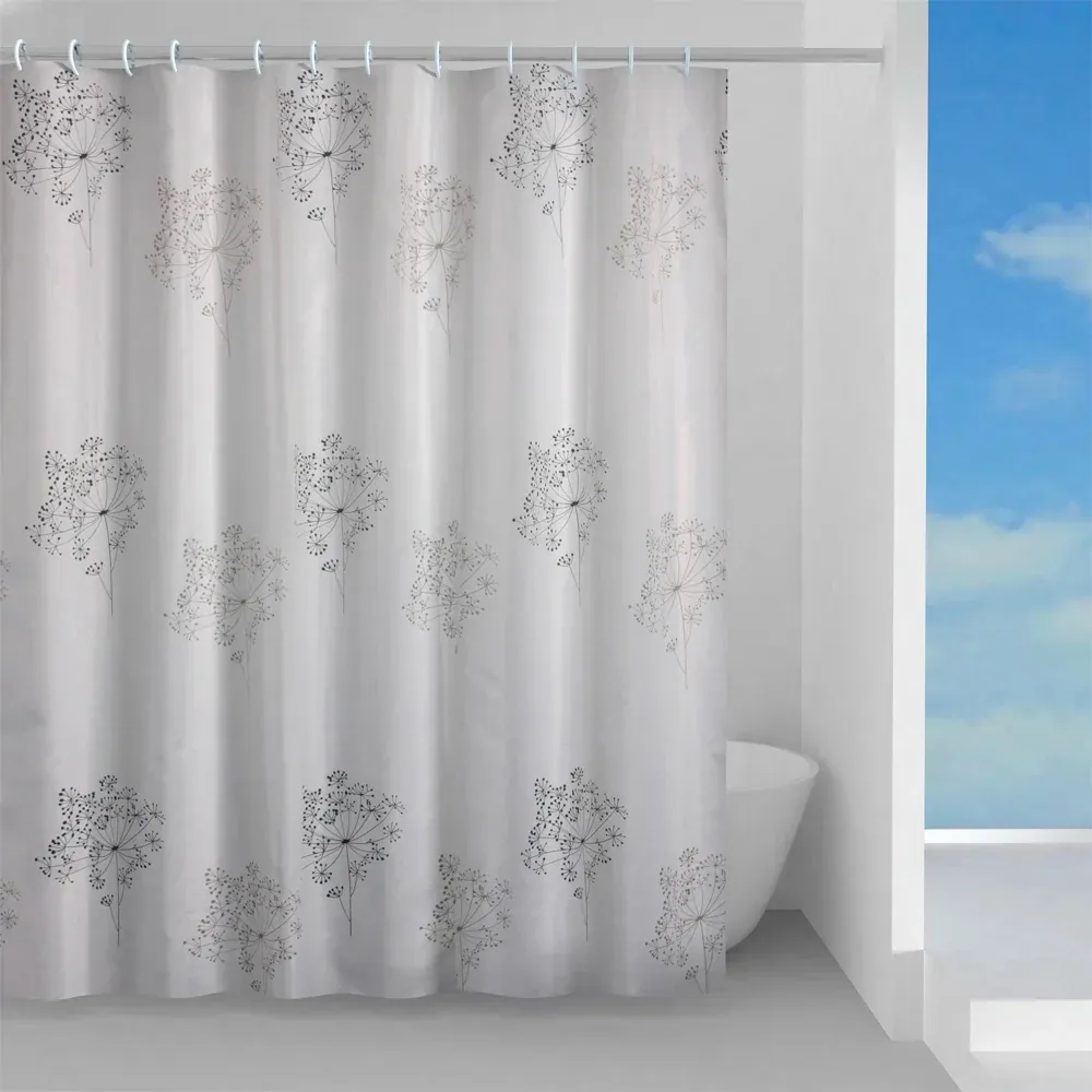 Tenda Doccia Parfume 240X200 Bianco/Nero
