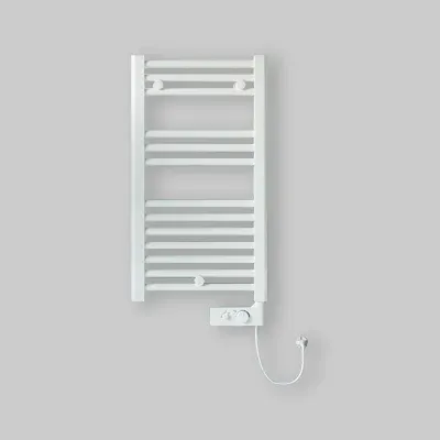Termoarredo Elettrico "Cortina Analogic" Bianco H.1703 X L.550 Mm