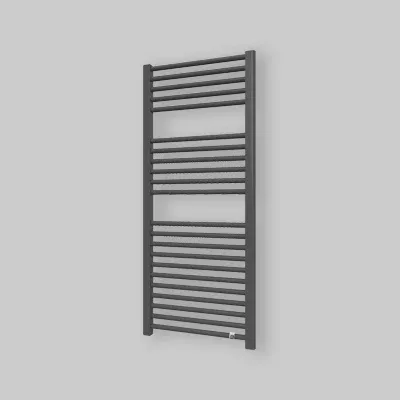 Termoarredo "Gioia" Antracite Diritto Dl H.1726 X L.600 X I.550 Mm
