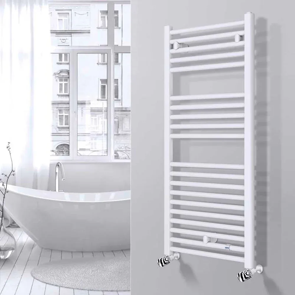 Termoarredo "Gioia" Bianco Diritto Dl H.691 X L.550 X I.500 Mm