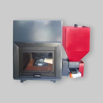 Termocamino Combinato Vesta Legna - Pellet Kw 34