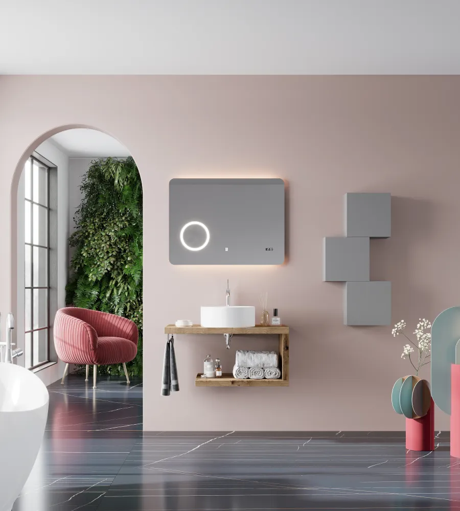 Top Verticale 'Linea' Cm 30 Rovere Fossile