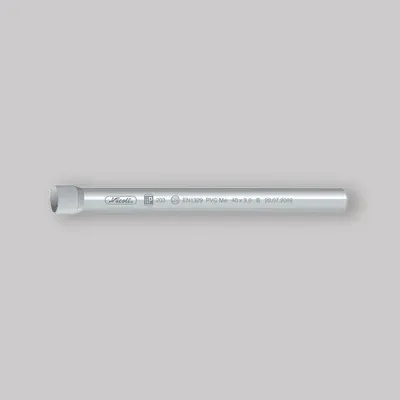 Tubo Pvc Bicchierato Ad Incollaggio Ø 100 - 300 Cm