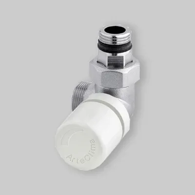 Valvola Angolare Dx Termostatizzabile Arteclima 3/8" X 24-19