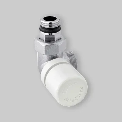 Valvola Angolare Sx Termostatizzabile Arteclima 3/8" X 24-19