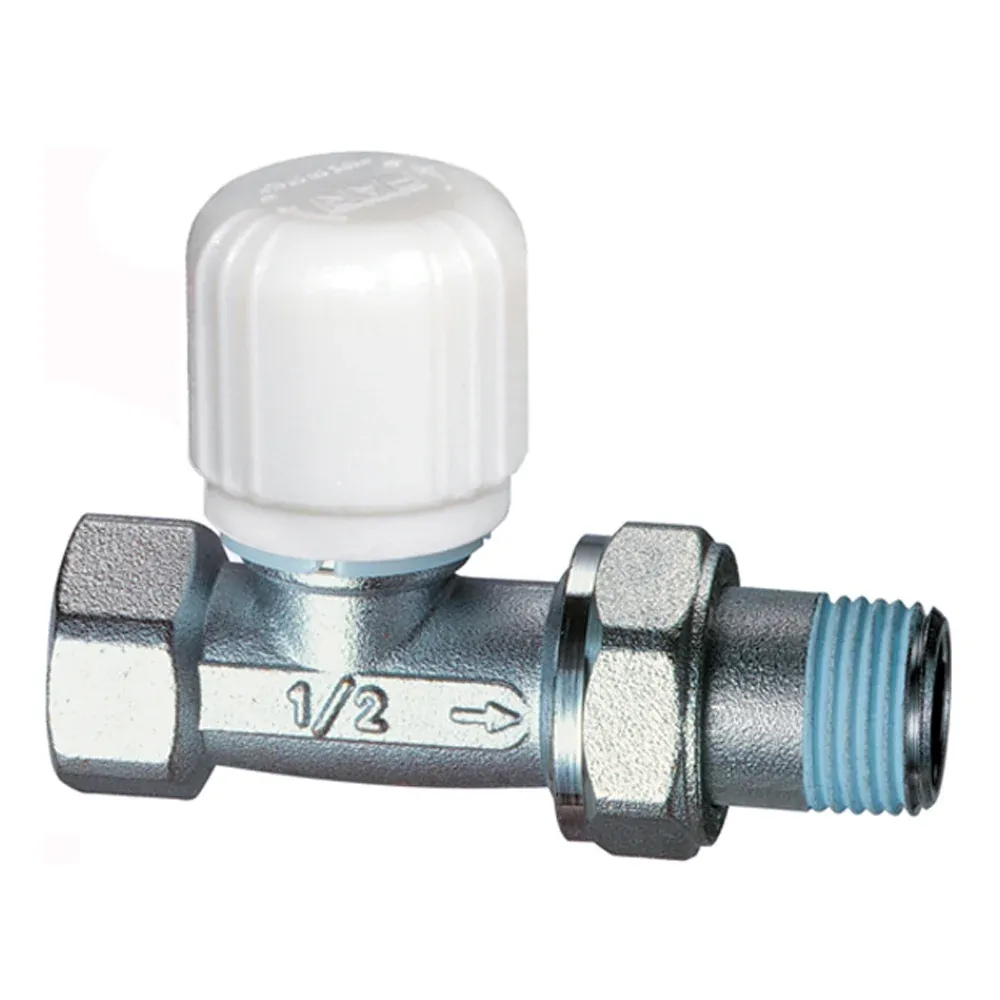Valvola Diritta Termostatizzabile Attacco Per Tubo Ferro Far 3/8"