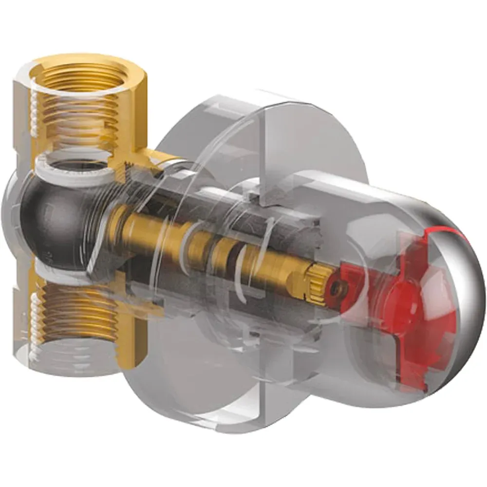Valvola Incasso 164 Solo Corpo Teco 1/2" Ff