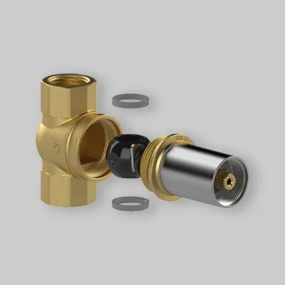 Valvola Incasso 164 Solo Corpo Teco 3/4" Ff