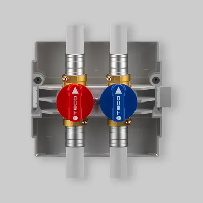 Valvola Di Intercettazione Per Impianti Sanitari K4.0 Teco Fastec 1/2"