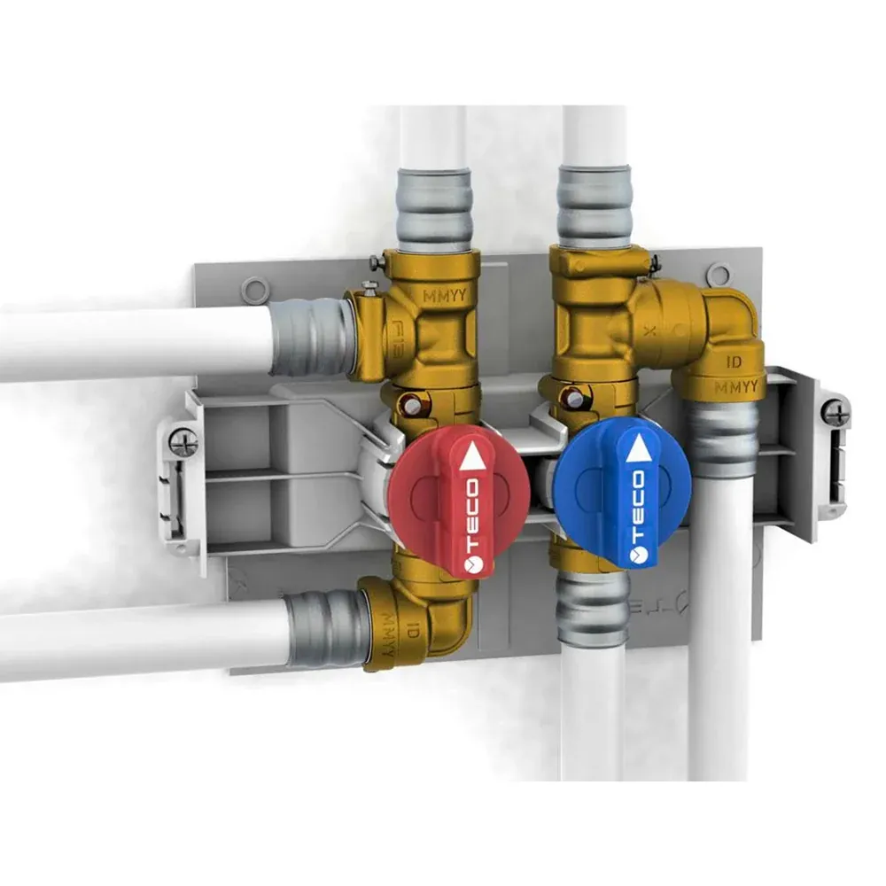 Valvola Di Intercettazione Per Impianti Sanitari K4.0 Teco Fastec 1/2"