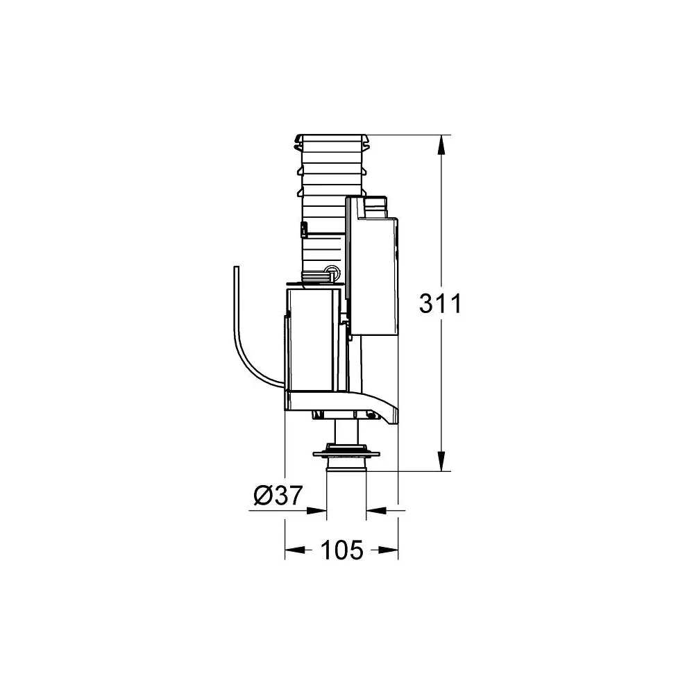 Valvola Di Scarico Completa Grohe -