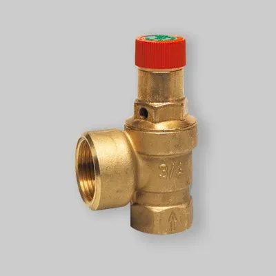 Valvola Di Sicurezza Ordinaria Membrana Di Massima Pressione 3/4"X1" - 3 Bar 100 Kw