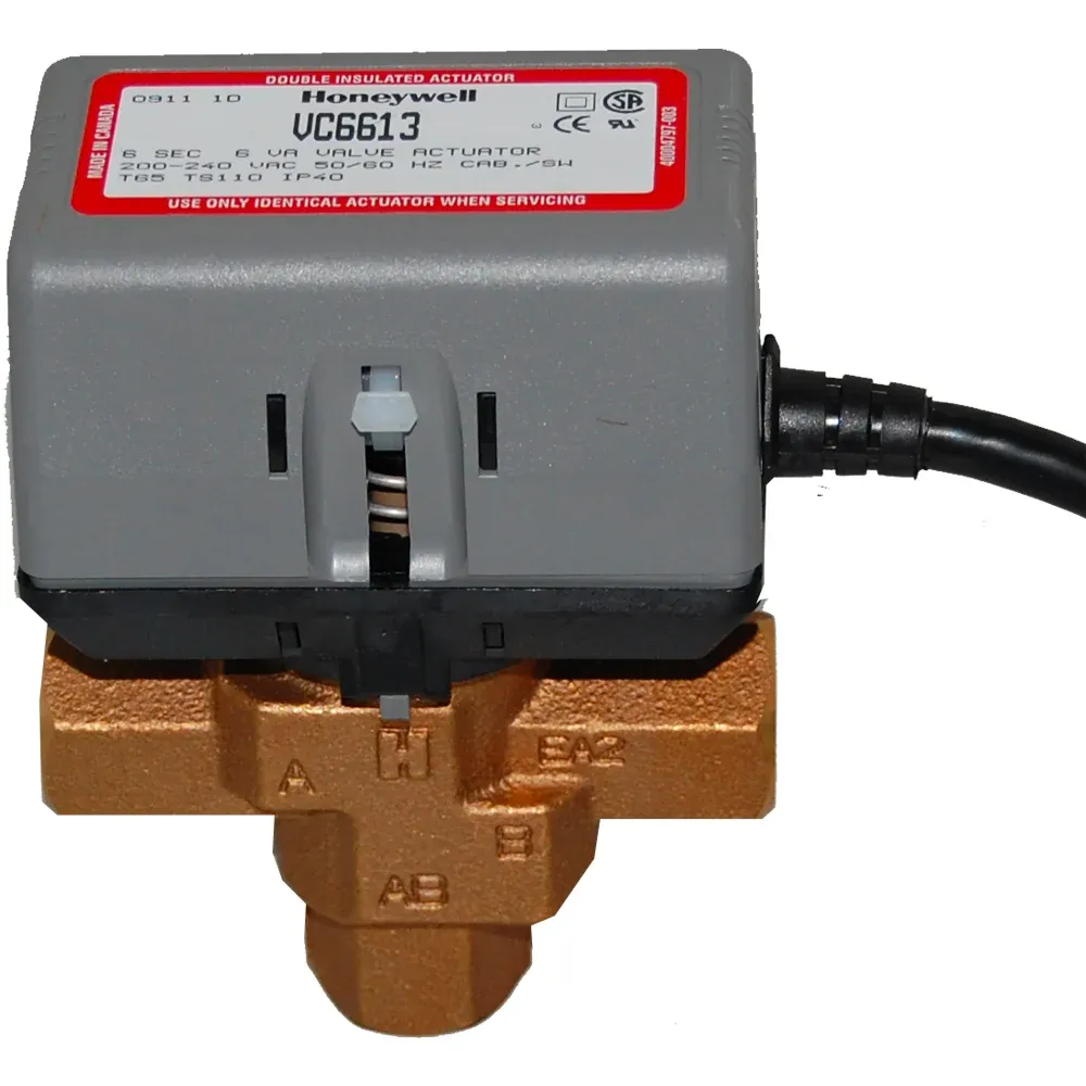 Valvola Di Zona Per Acqua Calda Sanitaria 3 Vie 3/4" Kvs 7,0 Micro Spdt