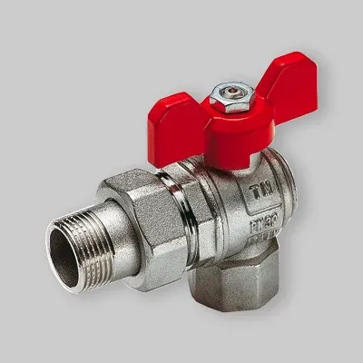 Valvole Sfera Ad Angolo P. Totale Farfalla Tm 1" Dn 25