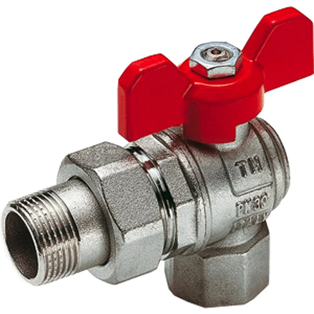 Valvole Sfera Ad Angolo P. Totale Farfalla Tm 3/4" Dn 20