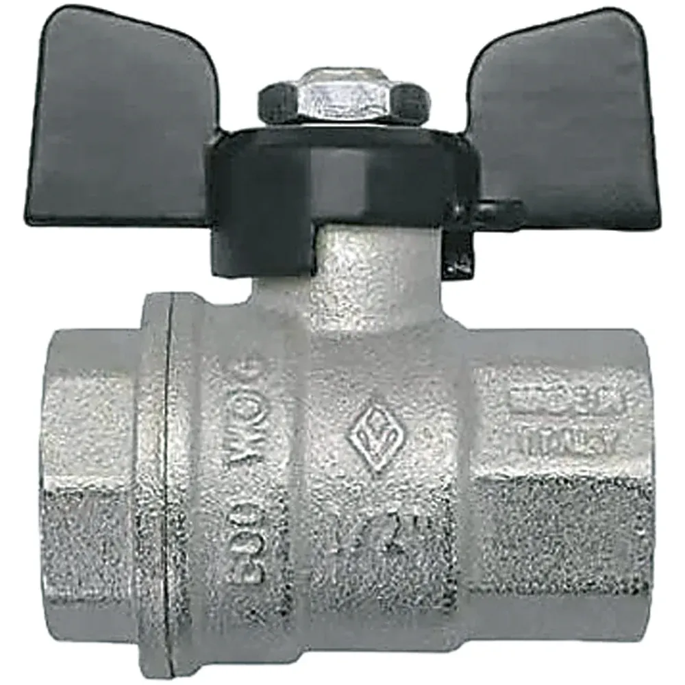 Valvole Sfera P. Totale F-F Farfalla Alluminio Bugatti 1" Dn 25 Pn 30