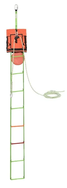 Kratos EVA'LAD 2 scala di salvataggio tessuto lunghezza 6 m con sistema di sicurezza integrato FA7002906R