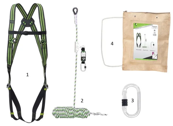 Set da tetto Kratos con borsa FA8010400
