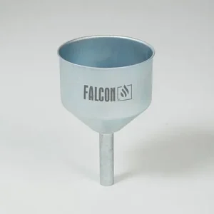Imbuto acciaio FALCON zincato presa 23 mm apertura di riempimento Ø 138 mm 187-536