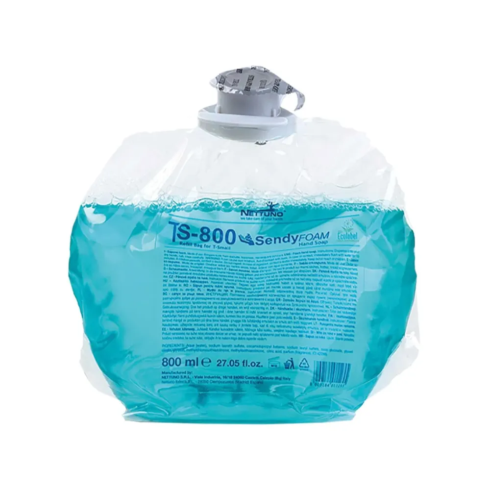 Sapone mousse 'sendy foam' t-s800 ml 800 - 6 pz