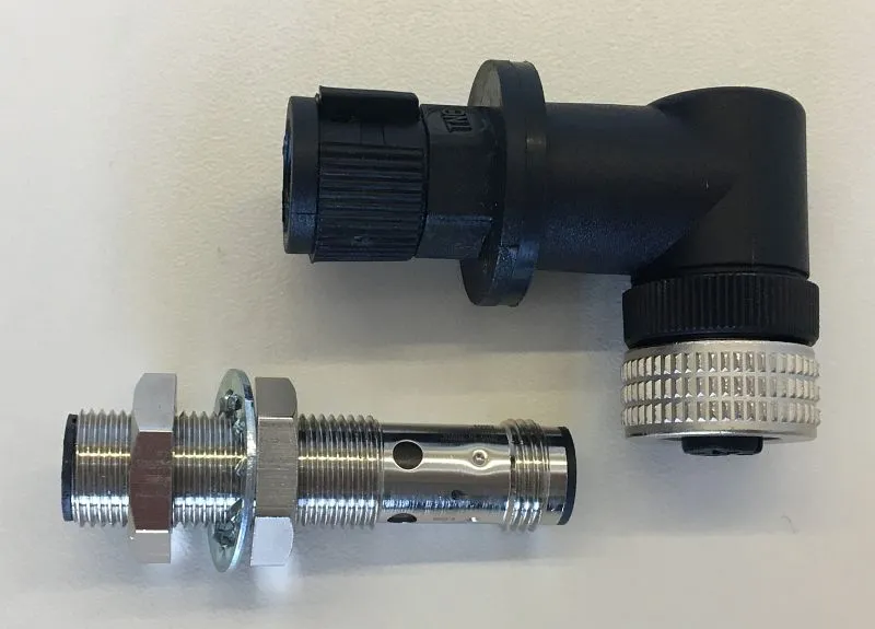 Interruttore di prossimità ELMAG inclusa spina per cesoia per lamiera HGS- 9804013 per Controllo Luce LED