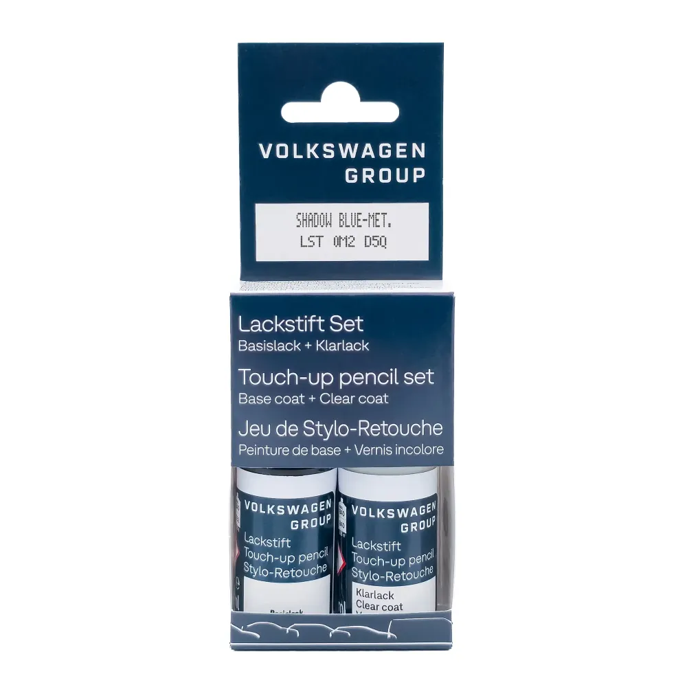 VW Touch-up stick codice colore D5Q Set di stick per ritocchi - Shadow Blue Metallic - LST0M2D5Q