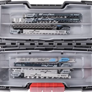 BOSCH Set di lame per seghetti alternativi, toughbox 40 pezzi, universali, Modello: WM