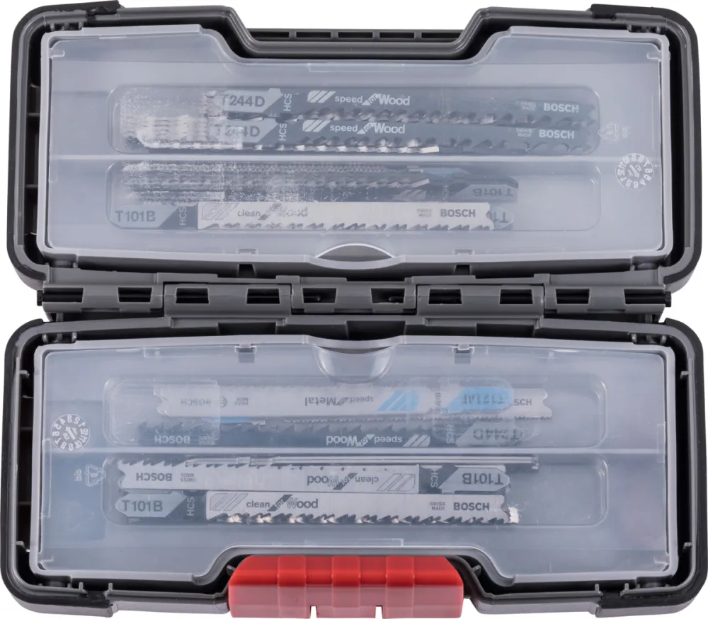 BOSCH Set di lame per seghetti alternativi, toughbox 40 pezzi, universali, Modello: WM