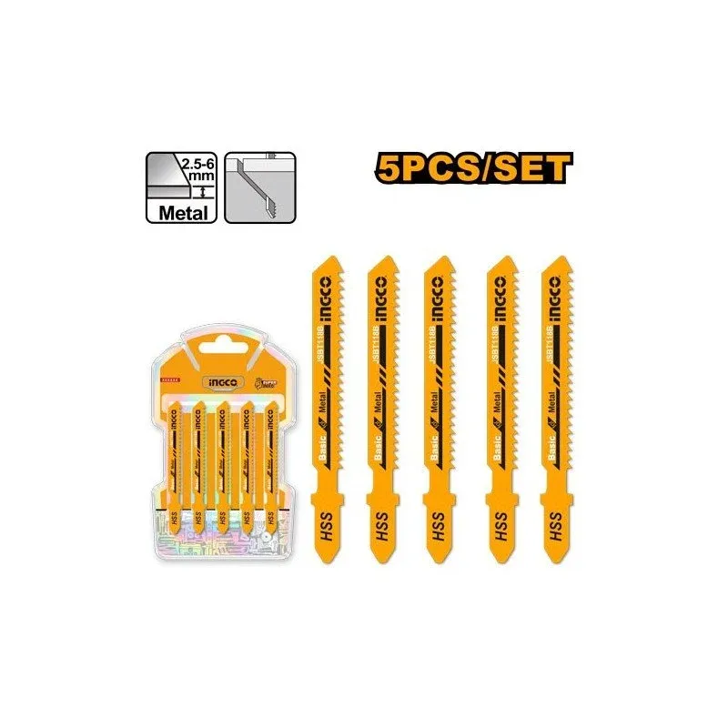 Livella Bolla Set 5 Lame Per Seghetto Per Metallo 50 Mm