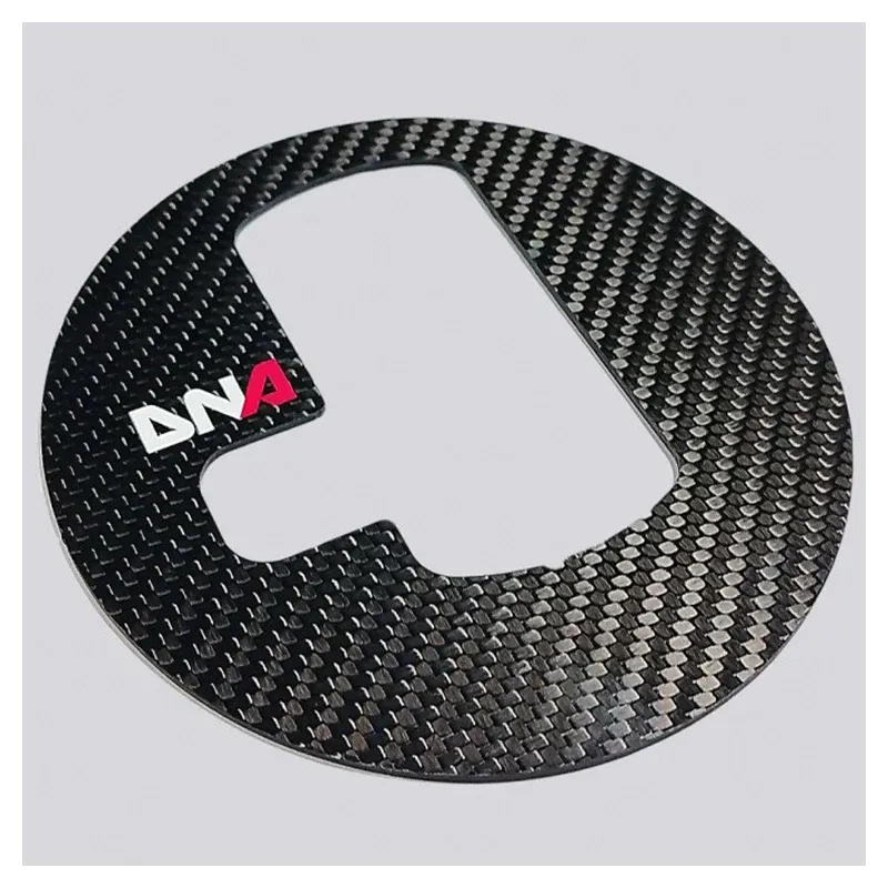 DNA Racing - Abarth 500 - Piastra di copertura carbonio per console centrale