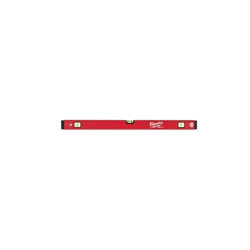 Professionale 36 Inch Metallo leggero Construction Box Beam Level Red MLBX36
