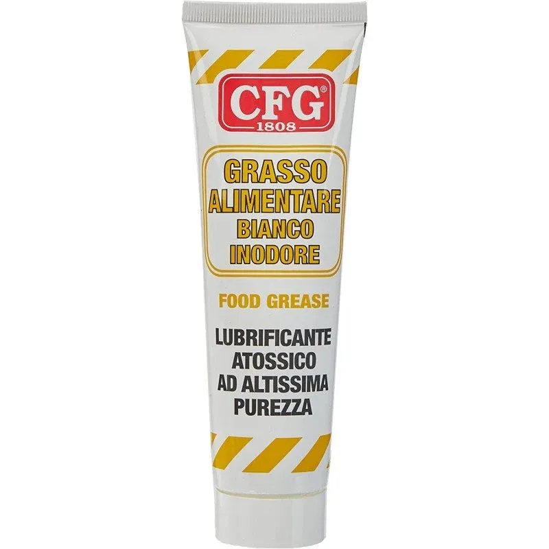 Grasso alimentare inodore bianco tubo ml125