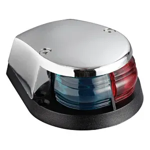 Luci di via bicolori rosso/verde di prua ABS COD 11.500.00